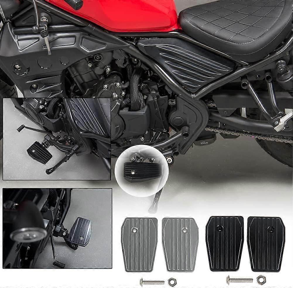 Pedali per pedali larghi per moto Pedali Poggiapiedi Poggiapiedi Pedane in alluminio Estensione per Honda REBEL CMX500 CMX300 CMX 500 300 2017-202
