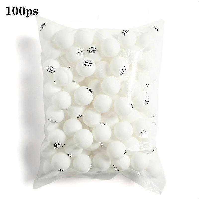 Table Tennis Ball Set Of 100 Bulk Ping Pong Ball 3-star 40+ Standard Size Abs Training Ball For Game Matches