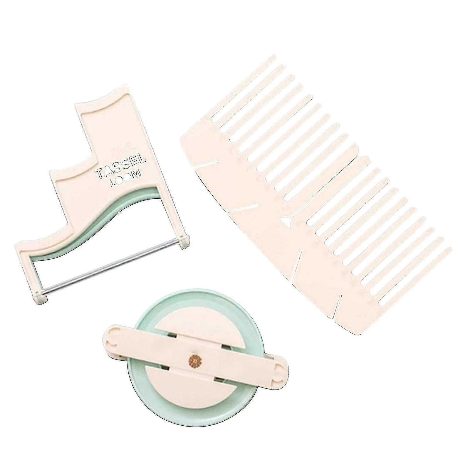 Diy Pladtic Bow Making Tool Comb Shape Authoring Tool Decoración del cabello de Navidad