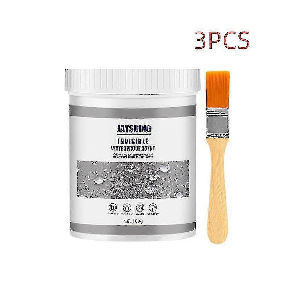 3pcs 100ml ג'ייסוינג איטום גגות עמיד למים חומר נזילה חומר איטום חומר איטום תיקון צבע קירות גגות משטחים Kr -4380428249561