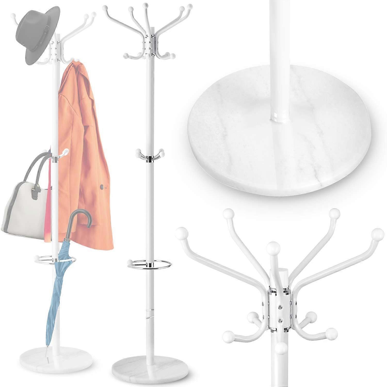 Freestanding coat rack with marble base Massido 684101