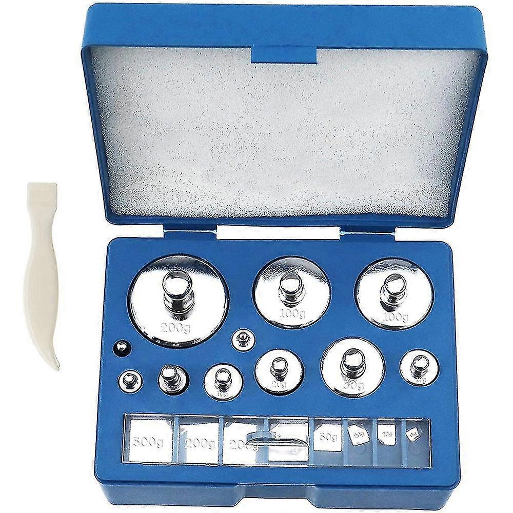19Pcs Calibration Weight Tools, Calibration Weight, With 1 Pcs Tweezer 10Mg to 200G Balance, Weight