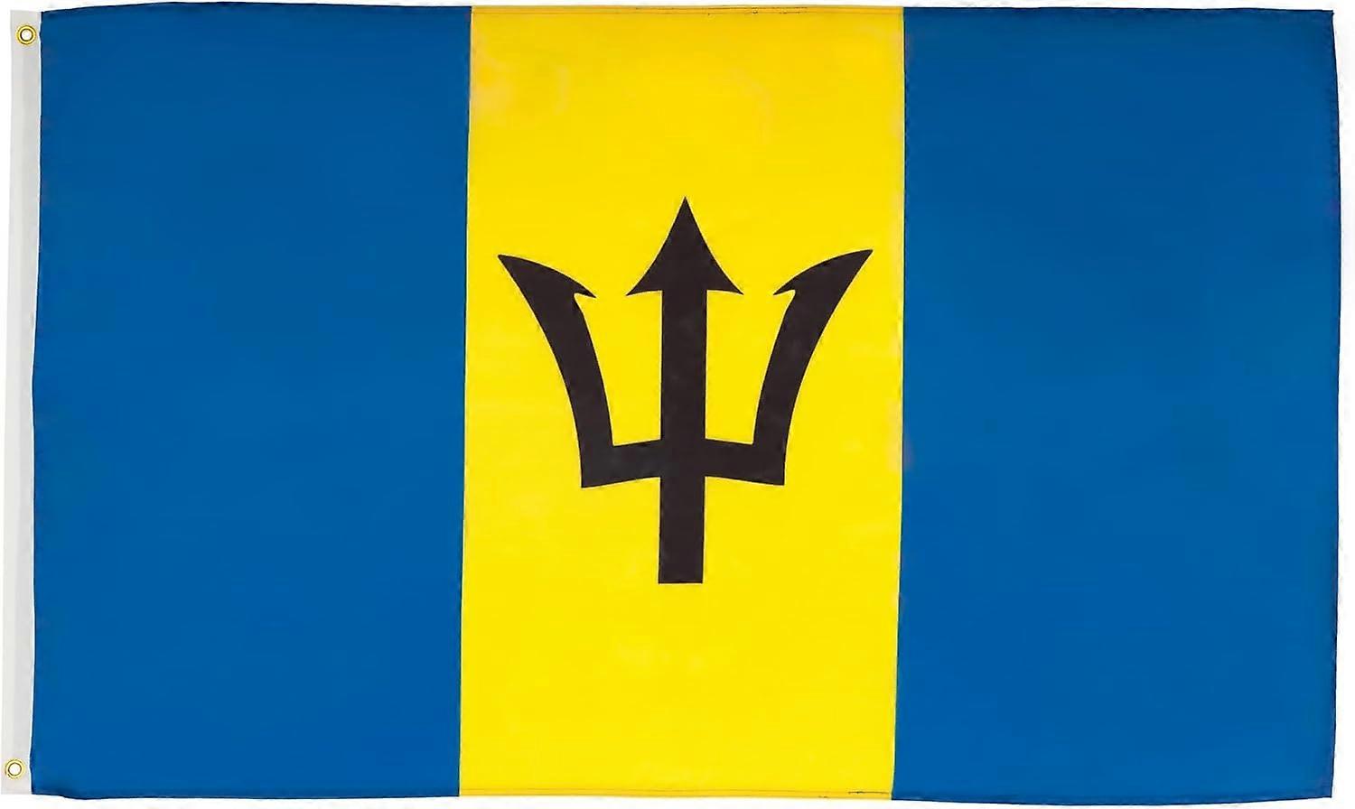 Barbados Flag Barbadian flags Banner Style 355