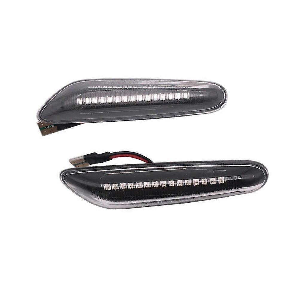 2pcs for BMW Led Dynamic Side Marker Turn Signal Light Sequential Blinker Light for E90 E91 E92 E93 E60 E87 E82 E46 Error Free