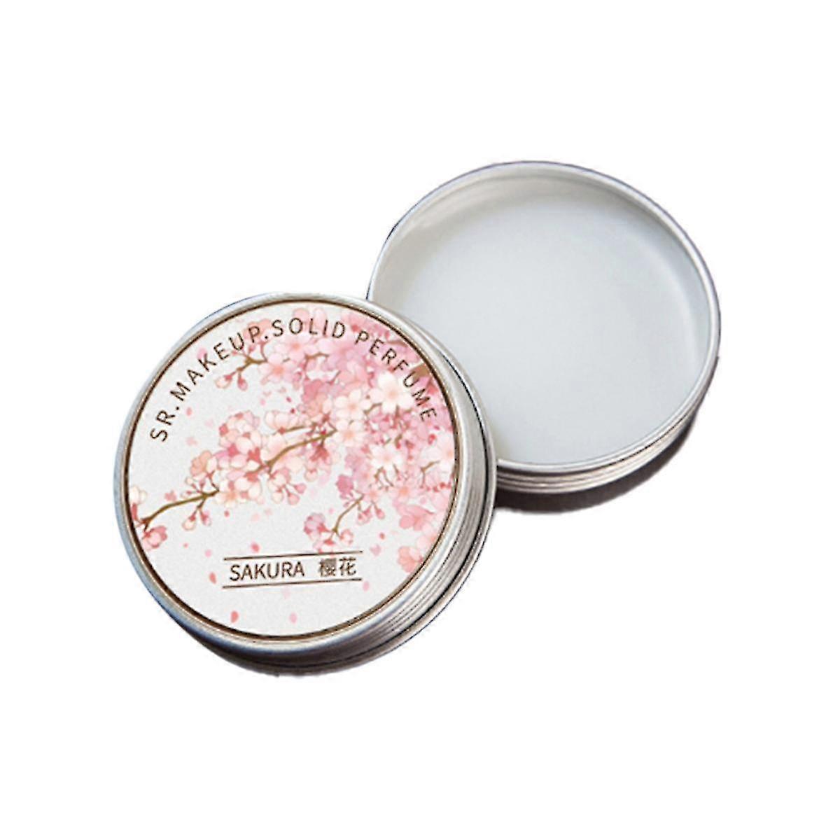 5 Pcs Women Solid Perfume Portable Solid Balm Long-lasting Fragrances Elegant Female Solid Perfumes