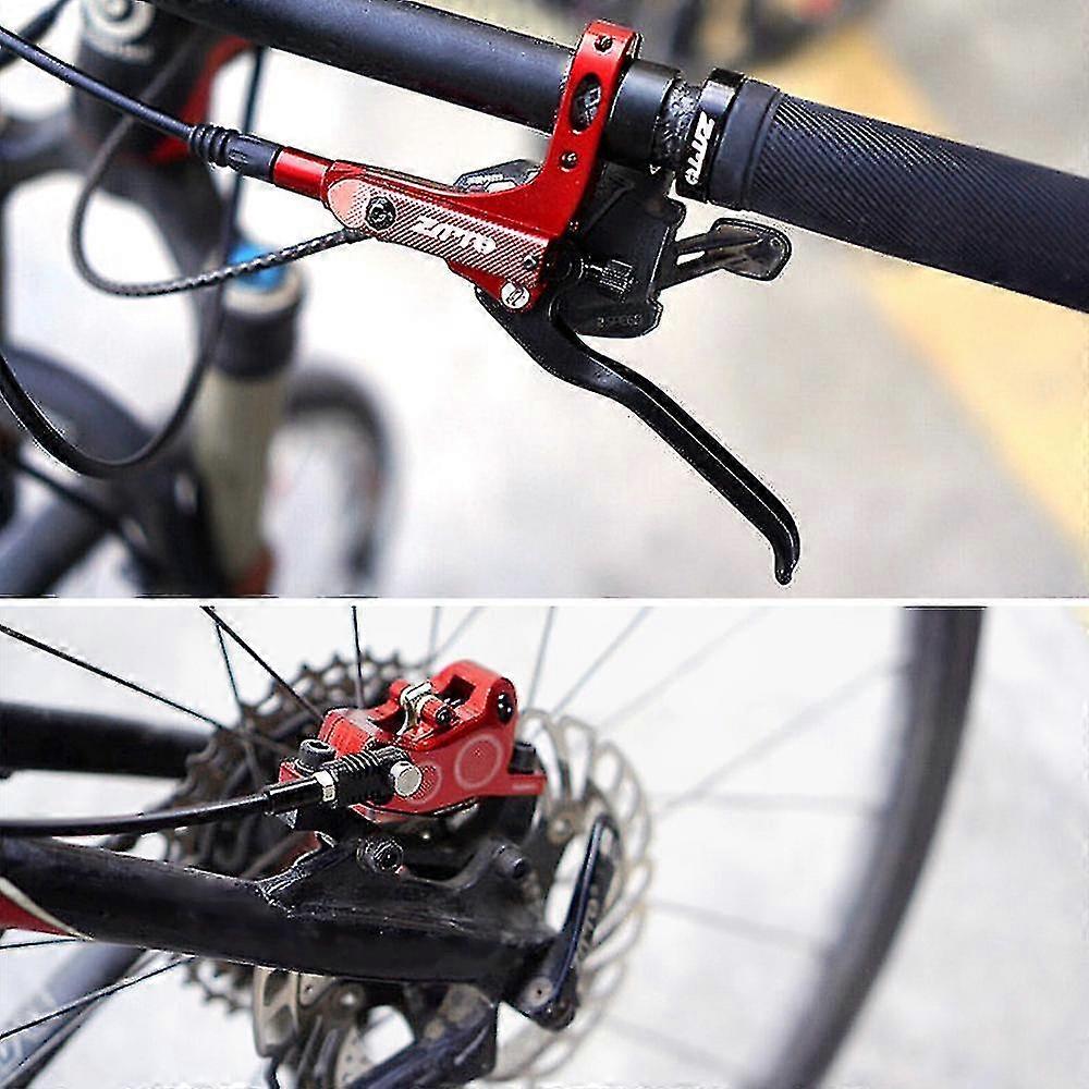 Cedc 4-mäntäinen Mtb hydraulinen pyörän levyjarru alumiininen etu- ja takasatula polkupyörän jarrut maantiepyörälle maastopyörä