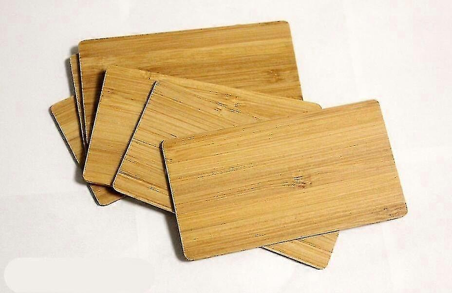 Bamboo Business Card - Rectangular