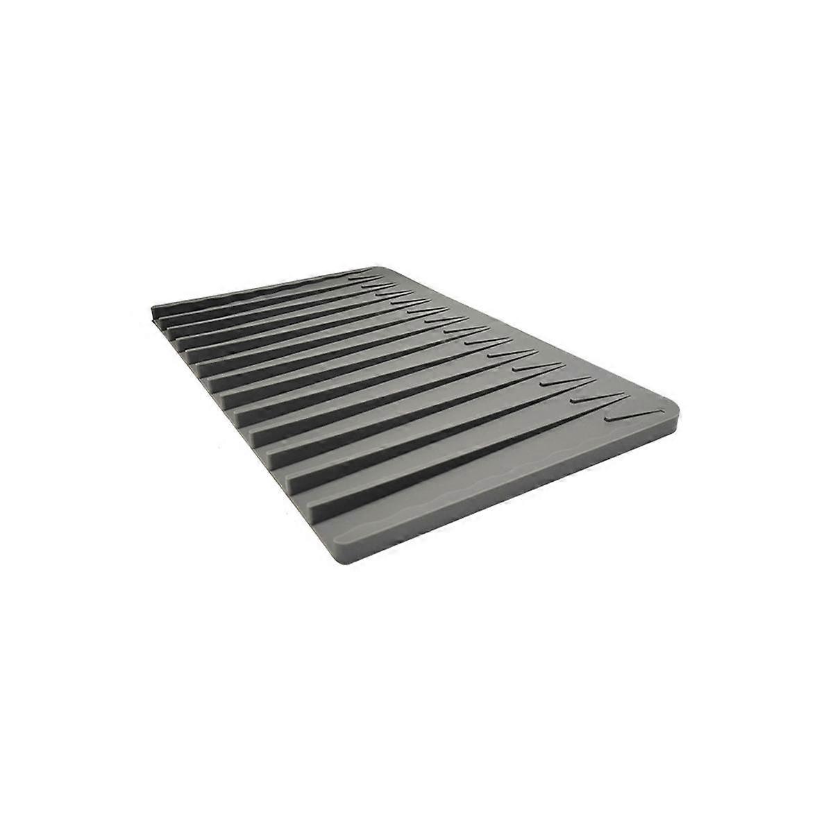 Big Silicone Dish Drying Mat 32.5X20Cm Size Drainer Mat Protection Heat Resistant Counter Top Mat Sink Non Dish B