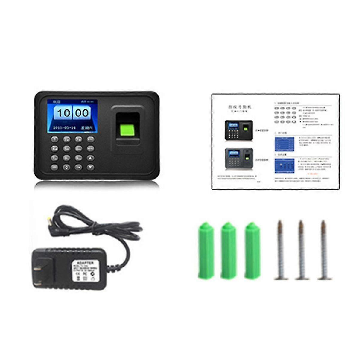 Fingerprint Attendance Machine Biometric Attendance System 1000 Fingerprint Capacity Support Usb Dr