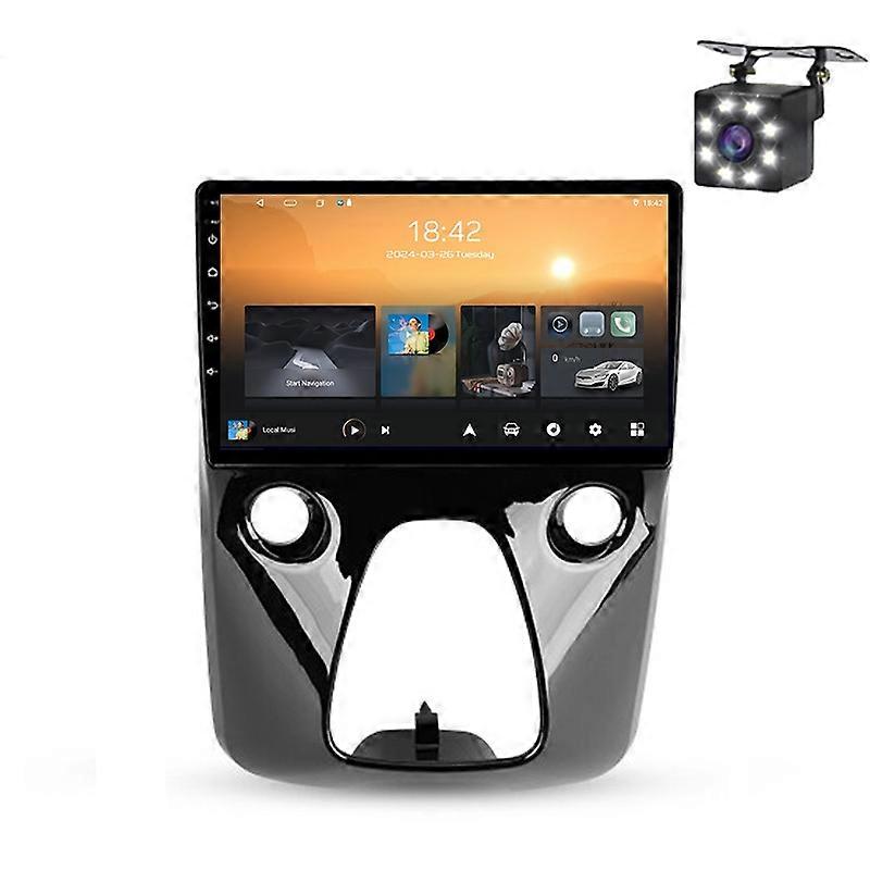 Car Radio Multimedia For Peugeot 108 Toyota Aygo B40 2014-2021 Video Player WIFI Navigation