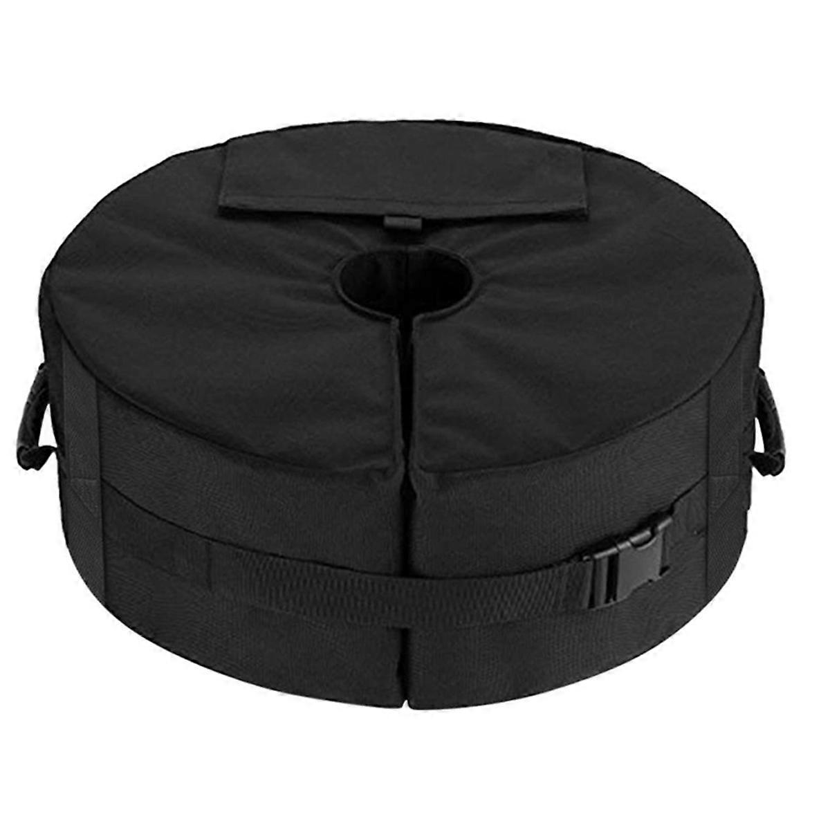 Umbrella Base Weight Bag,Round Terrace Umbrella Base Detachable Windproof Fixed Sandbag,For Beach G