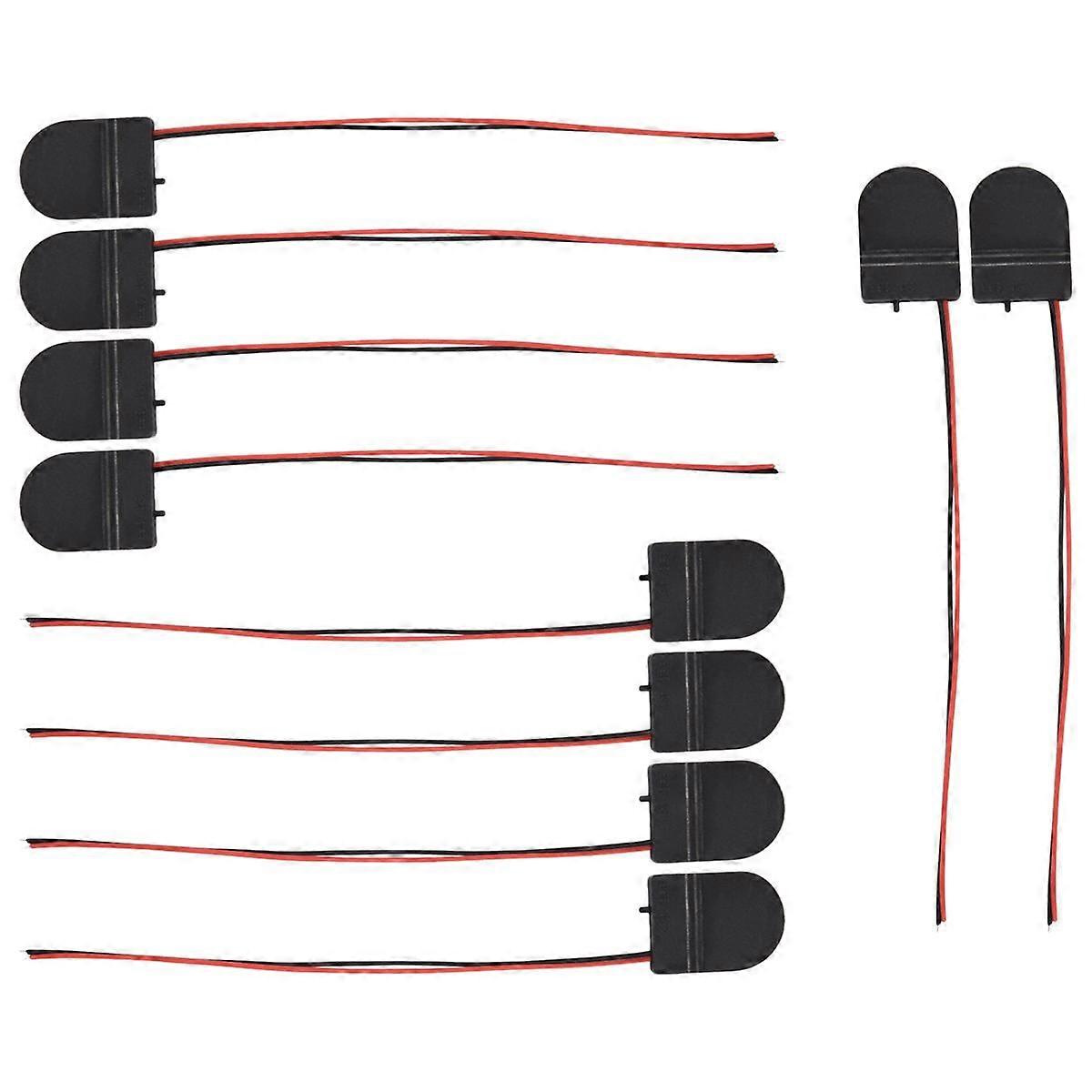 10/Pcs CR2032 Button Coin Cell Battery Socket Holder Case Cover