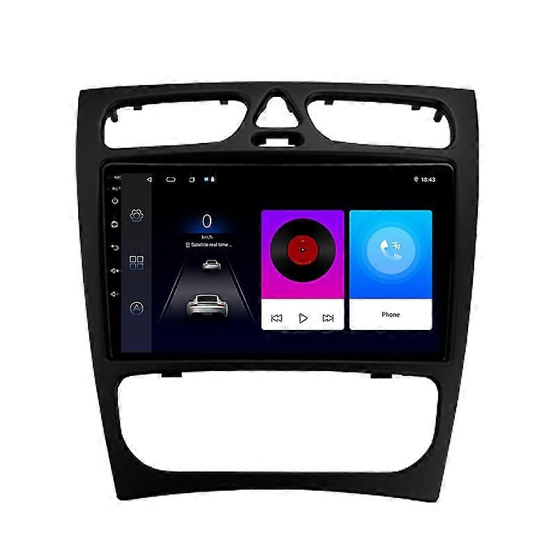 Car Radio For Mercedes Benz C Class S203 CL203 2000-2004 Multimedia Video Player Navigation GPS