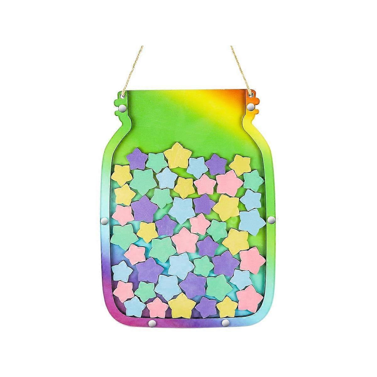 Classroom Reward Jars for Kids Toddlers Star Jar Reward System Classroom Jar Reward System Positive