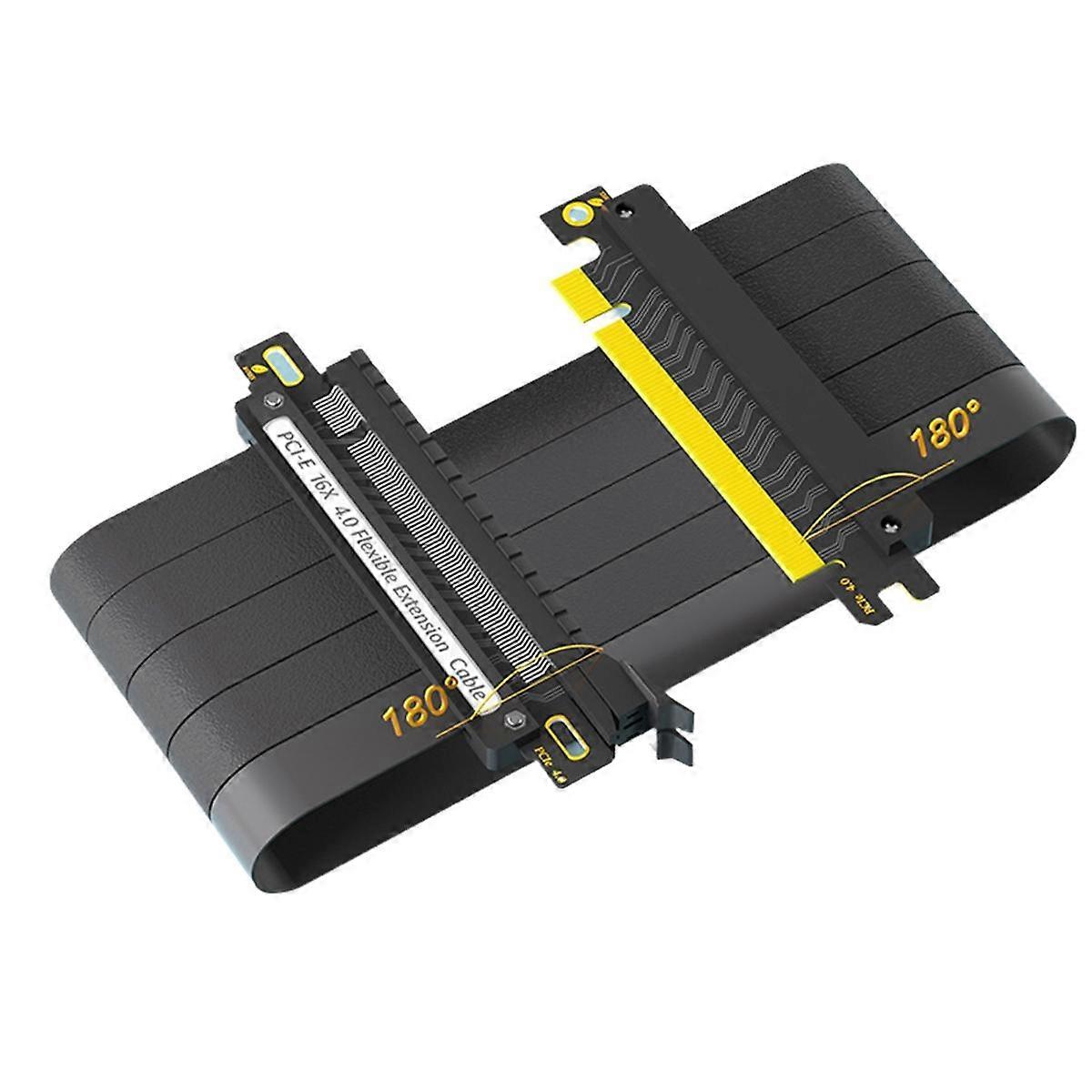 High Speed PCIE-E16X to 16X 4.0 Graphics Card Extension Cable PCI Express GPU Expansion Card Adapte