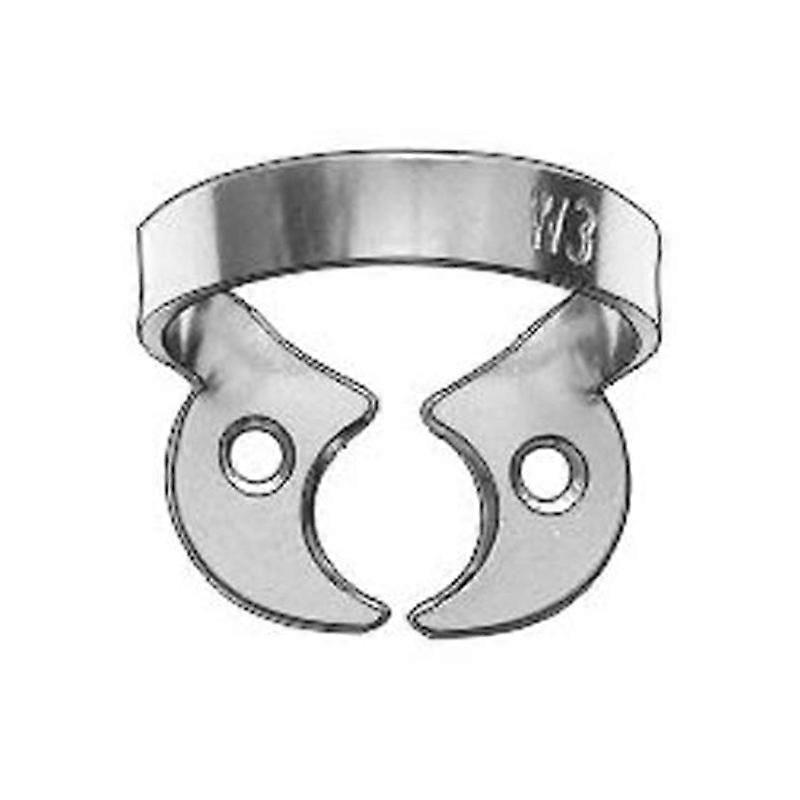 Clamp W3 (wingless clamp with flat horizontal "jaws", for small molars with pronounced contour height) for