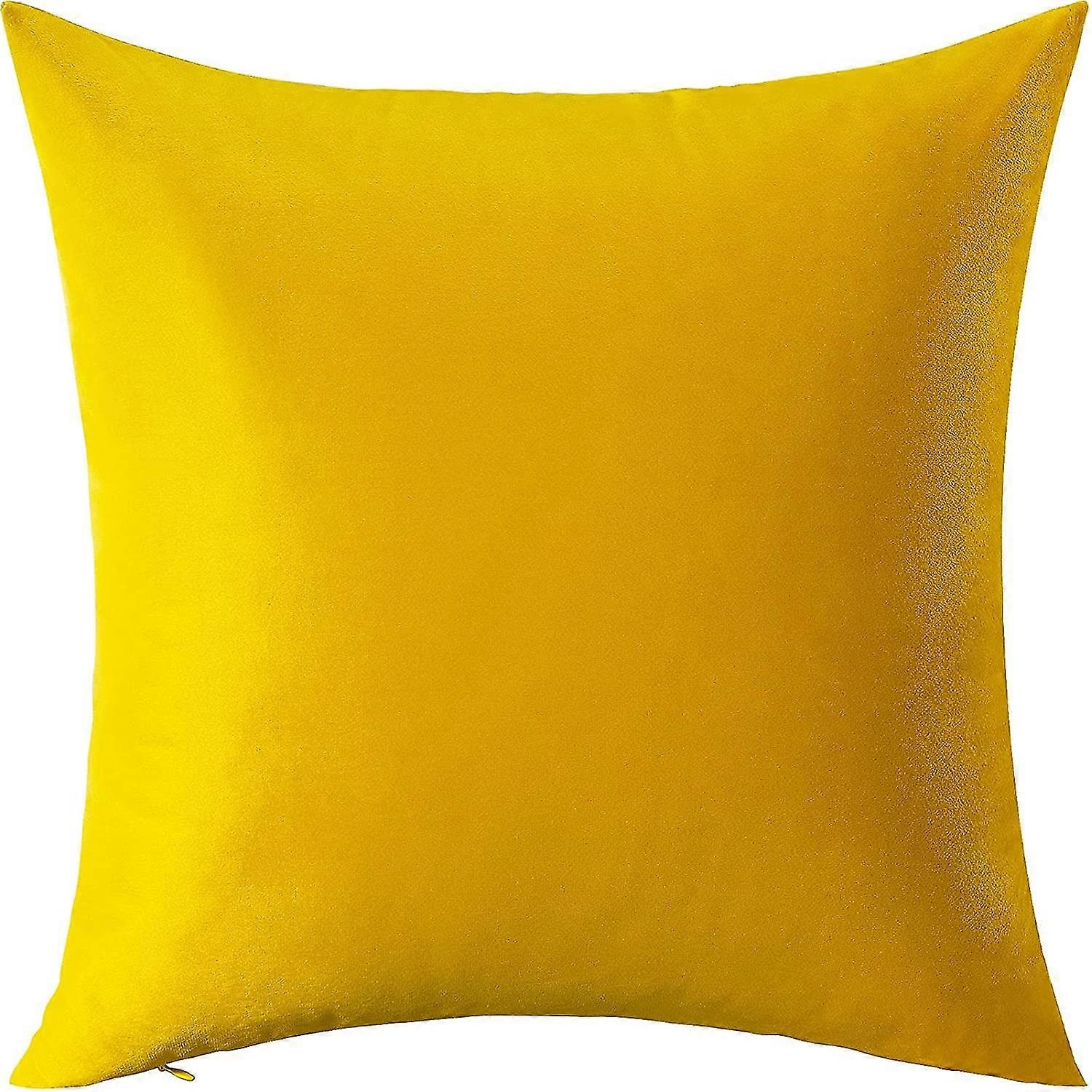 Velvet Soft Solid Decorative Throw Pillow Covers Square Cushion Case 45*45 Cm