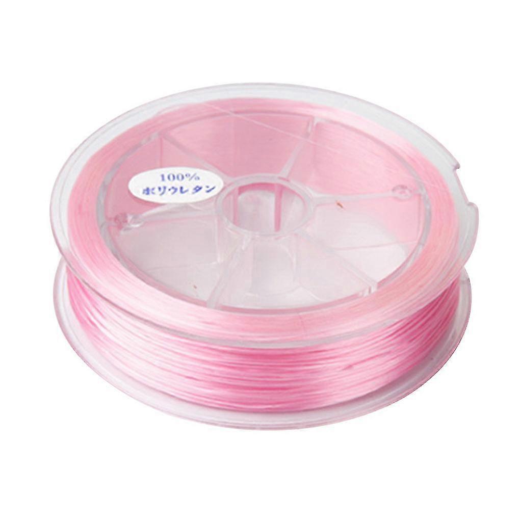 1mm Colorful Flat Elastic String For Bracelet Diy Spandex Knitting