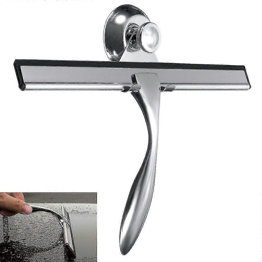 Shower Squeegees Stainless Steel With Suction Cup Hook