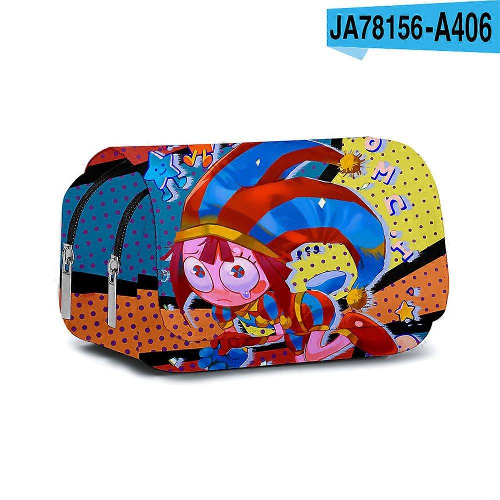 The Amazing Digital Circus Amazing Digital Circus Double-Layer Flip-Top Federmäppchen Schreibwarenbox