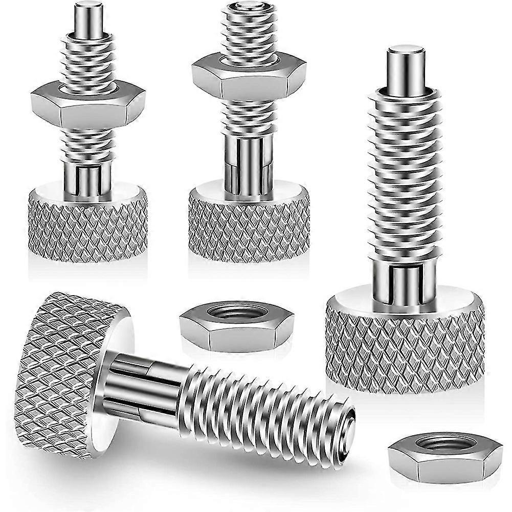4pcs Handle Quick Release Pins,quick Release Lock Pin, Retractable Spring Plunger, M6 Lockout Kit Fo