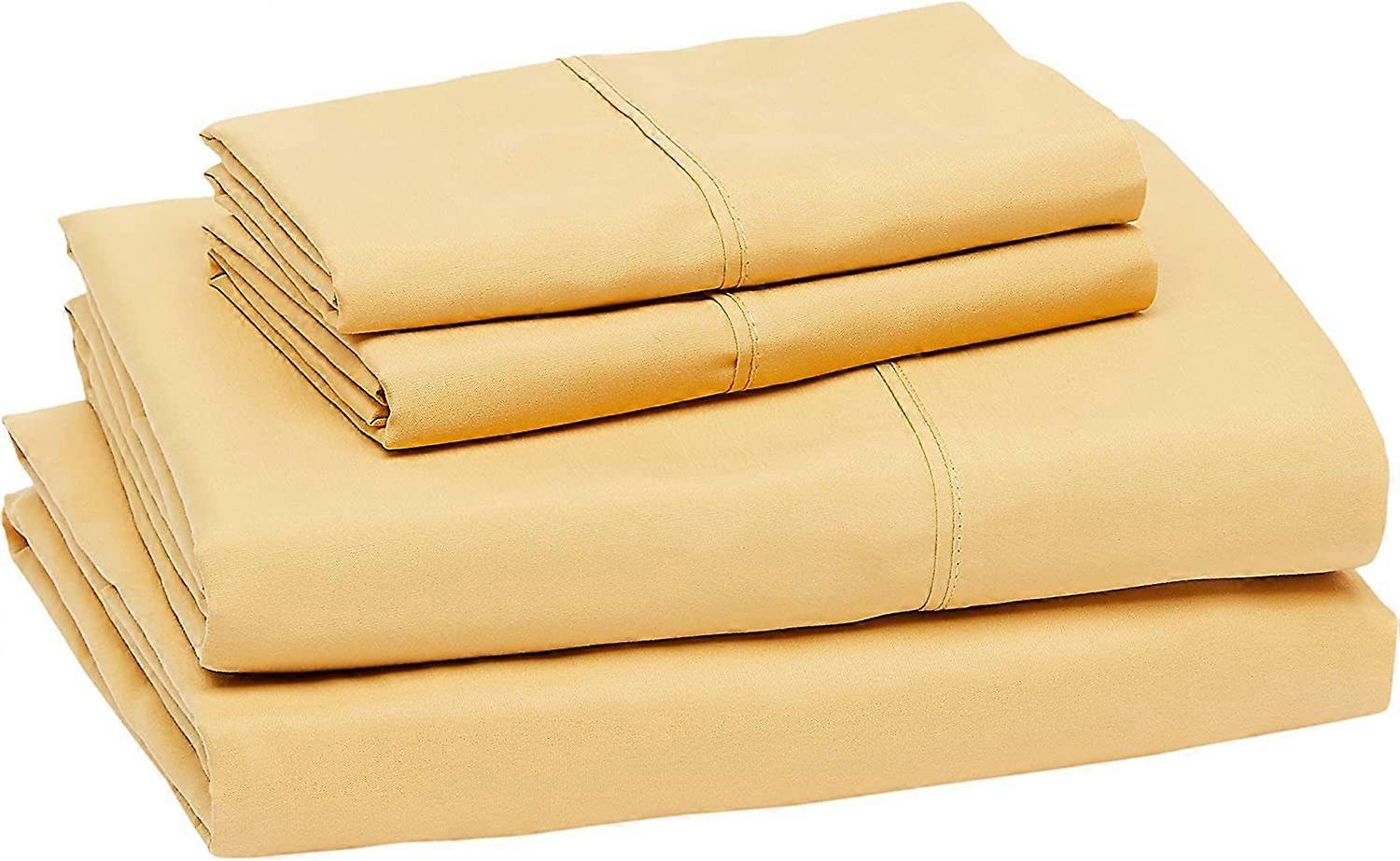 Lightweight super soft and easy-care microfiber sheet set, suitable for 1.8m bed