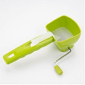 Rotary Parsley Chopper, Cilantro Chopper | Manual Salad Maker for Kitchen Utensils,Serving Dish Appliance, Shredding Cutter for Spices, Vanilla, Cori