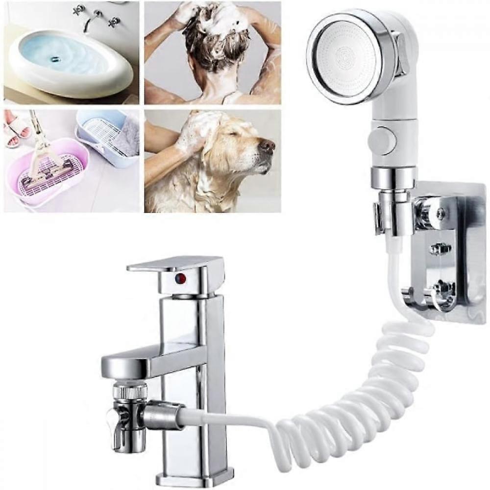 Shampoo shower faucet external shower head