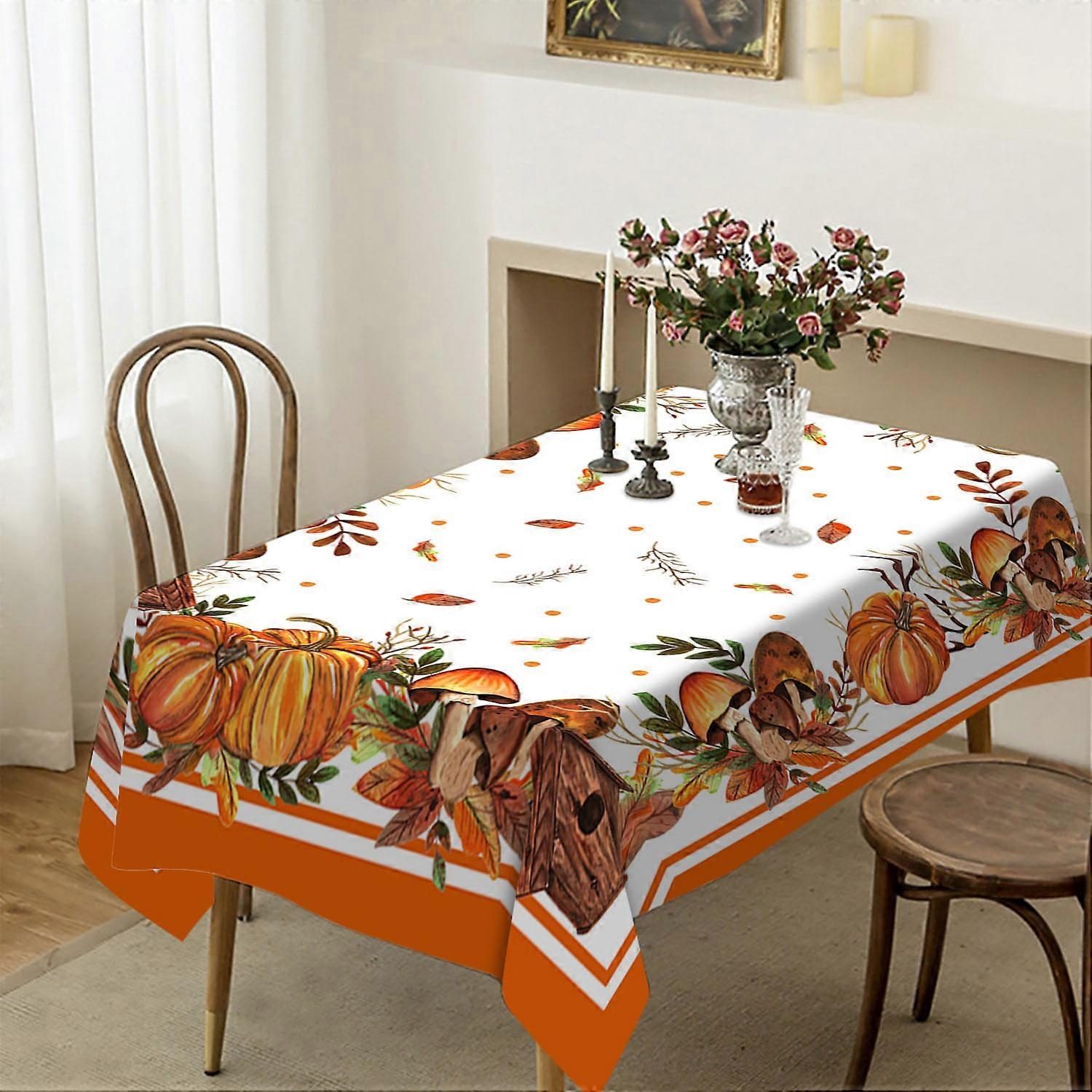 Square tablecloth 137*137 cm (pumpkin)