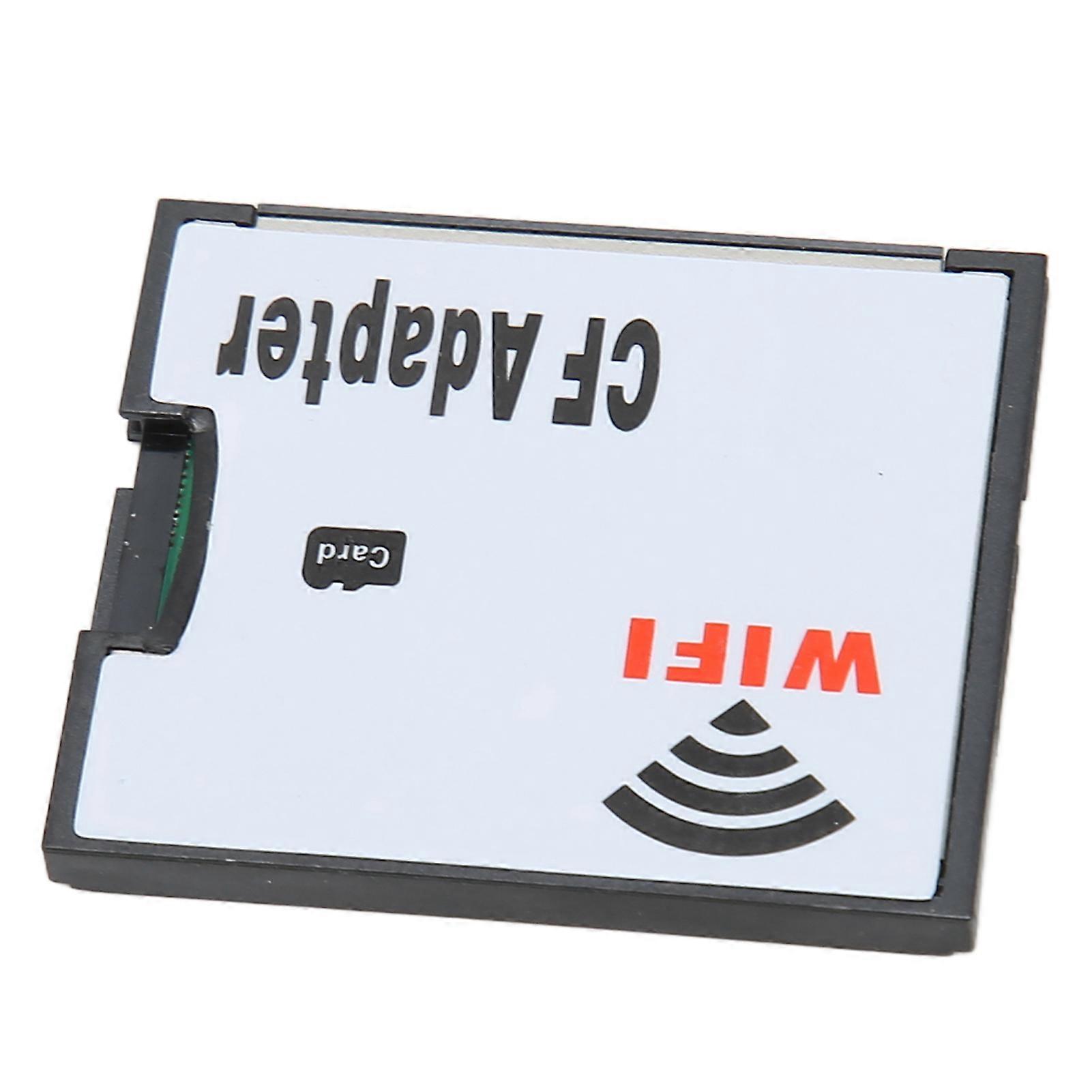 Memory Card to CF Adapter Plug and Play WiFi Memory Card Adapter for IOS for Android YEMMA