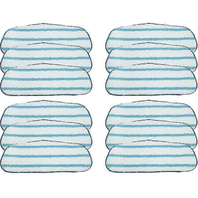 Design Replacement Wet Mop Pads Set Fit for Steam Mop, Compare to Part AD51000 (Pack of 12)