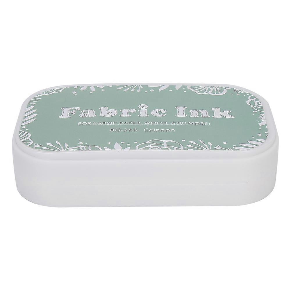 Colorful Multiple Purpose Vintage Sponge Schedule Book Scrapbook Stamp Ink Pad Painting AccessoryBD-260 Celadon