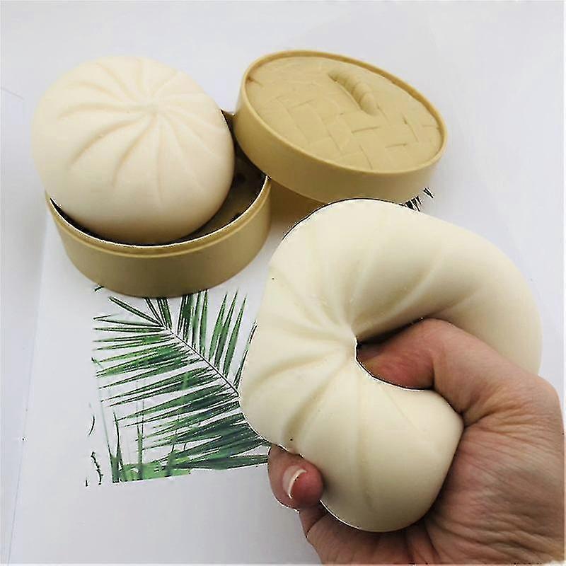 Decompression buns pinch music simulation buns pu slow rebound decompression toy toy buns