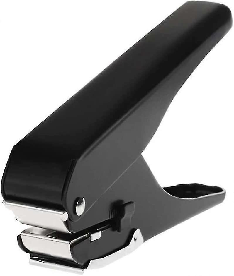 Other Hand Tools Slot Puncher Heavy-duty Manual Badge Single Hole Punch Pliers For Id Card Pvc Slot Sheet Black