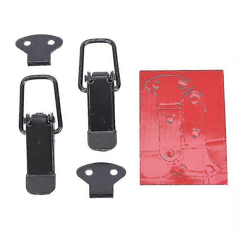 2x Universal Bumper Security Hook Quick Release Fastener Lock Clip Kit Car Truck Yyds