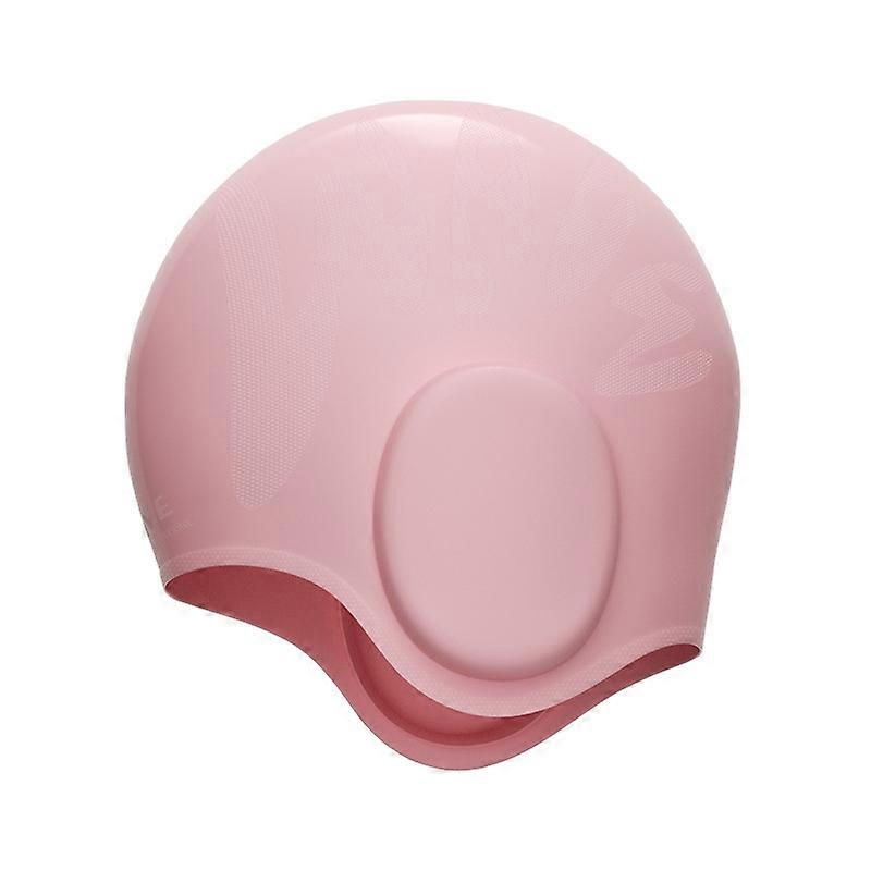 Gorro de natación de silicona WAVE Waterproof Solid Color Ear Guard, Color