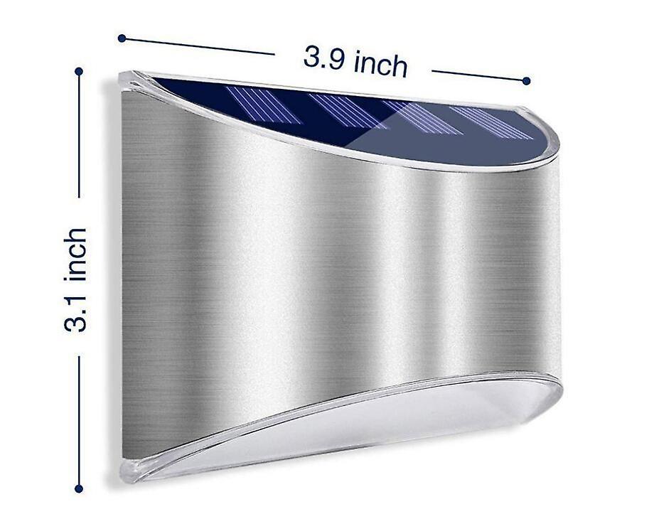 Solcelledrevet utendørs vegglampe 