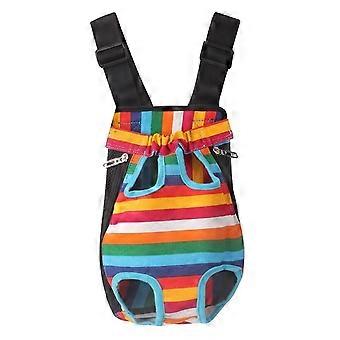 Borsa da trasporto portatile per animali domestici zaino portapetto, taglia: S