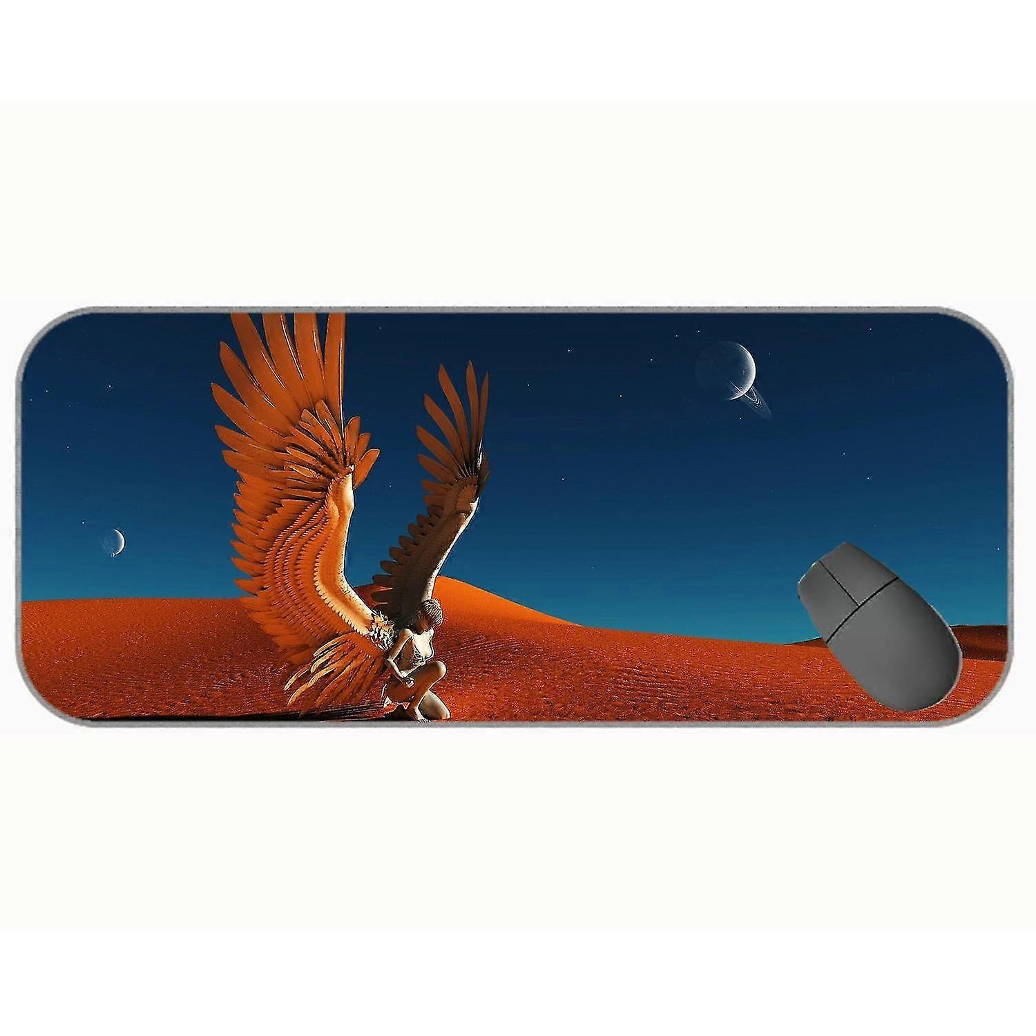 mouse gaming edge desert stitching,angel large