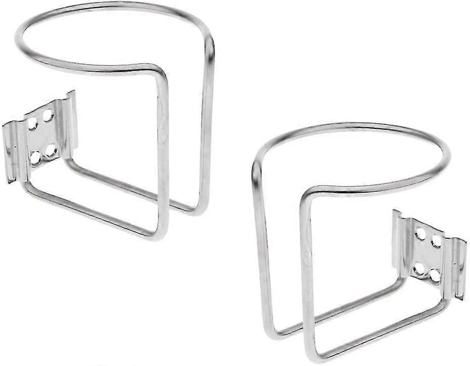 Porte-gobelet pour bateau en acier inoxydable - Conception robuste en 2 pièces