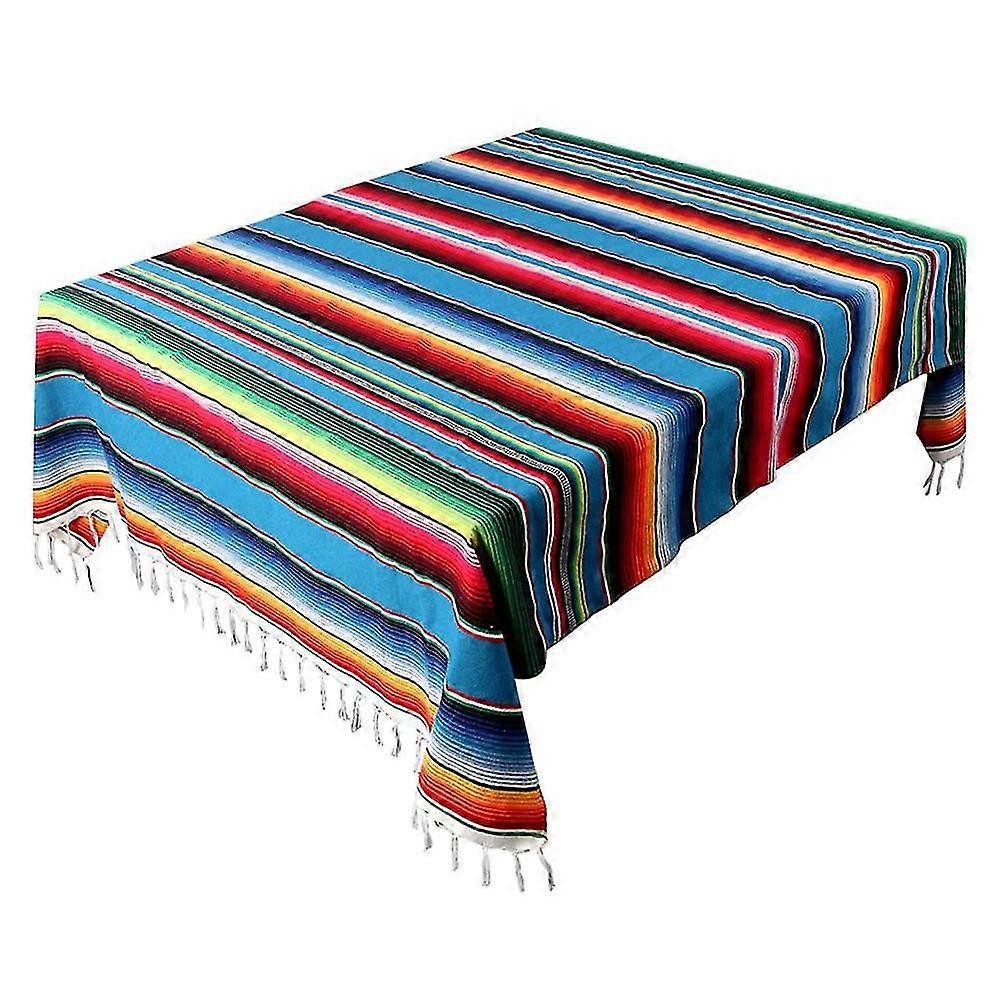 Μεξικάνικη Κουβέρτα Sarape - 120x180cm - Hot Rod, Yoga, Party Rug, Τραπεζομάντιλο
