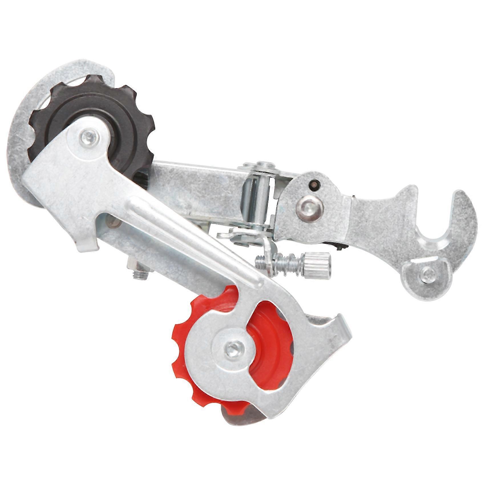 Bicycle Part Silver Tone Metal 3-7 Speed Rear Derailleur