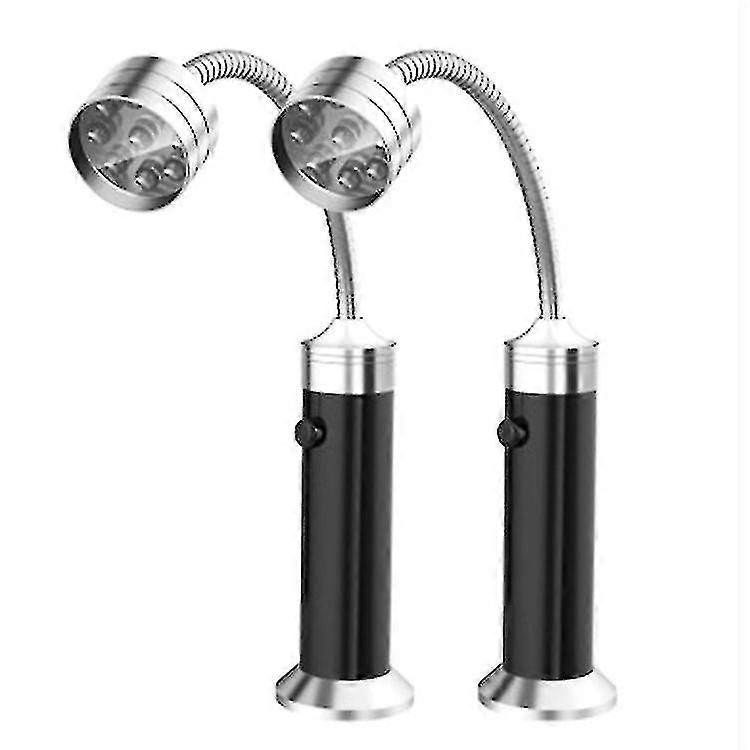 2pcs Barbecue Grill Light Magnetic Base Super-bright Led Bbq Lights