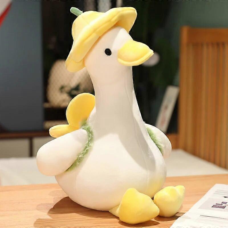 1pc 35/40/55cm Duck Doll Flower Duck Plush Toy Stuffed Animal Plush Toy Best Gift Kawaii Plushie Toy Simulation Funny Doll