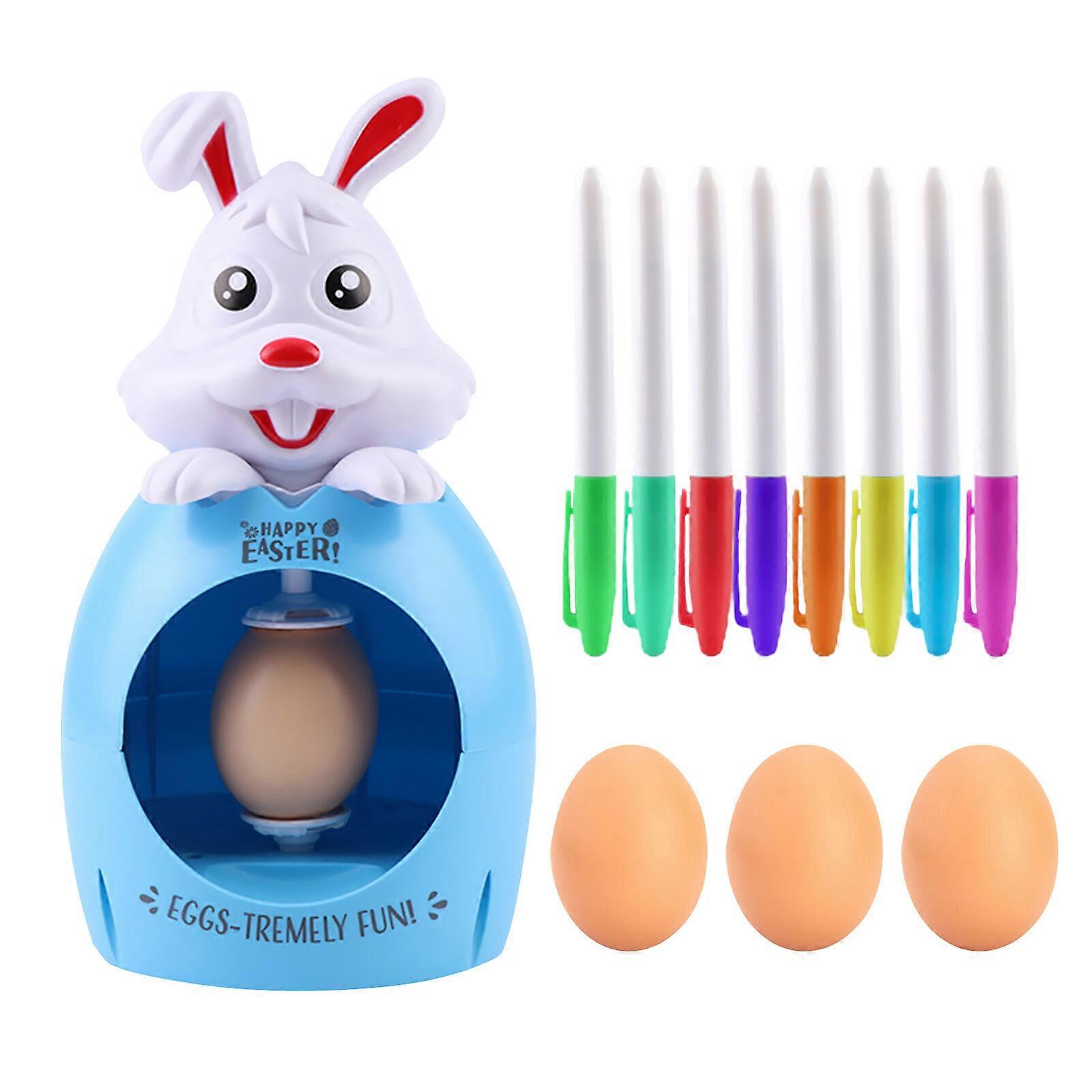 2023 Easter Egg Machine Decorator Kit, DIY Easter Egg Machine with Spinner Kid G