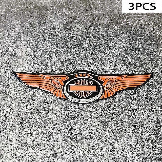 מדבקת מתכת לאופנוע סמל סמל מתכת מותאמת עבור XL 833 תג 100 סמל זנב כיסוי שמן טנק עמעם פליטה של מוטועטיפות רכב