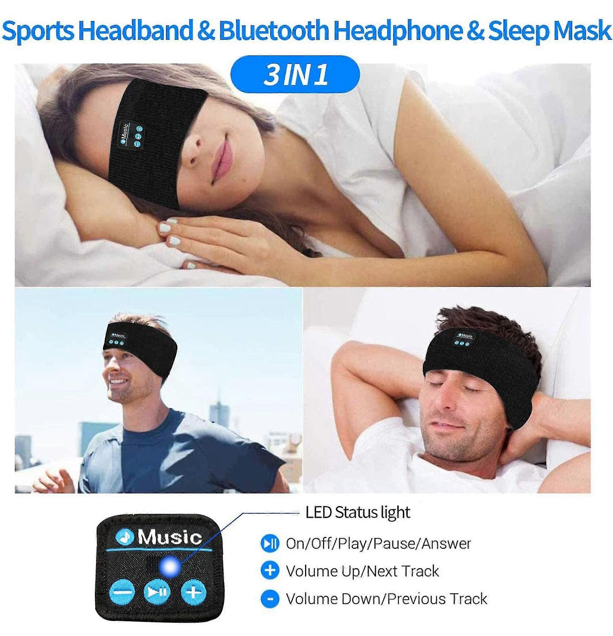 Bluetooth Noise Canceling Ultra Thin Headband Eep Headphones