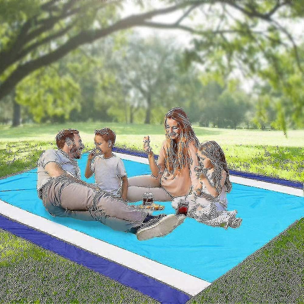 Sand Free Beach Blanket Extra Large Waterproof Beach Mat