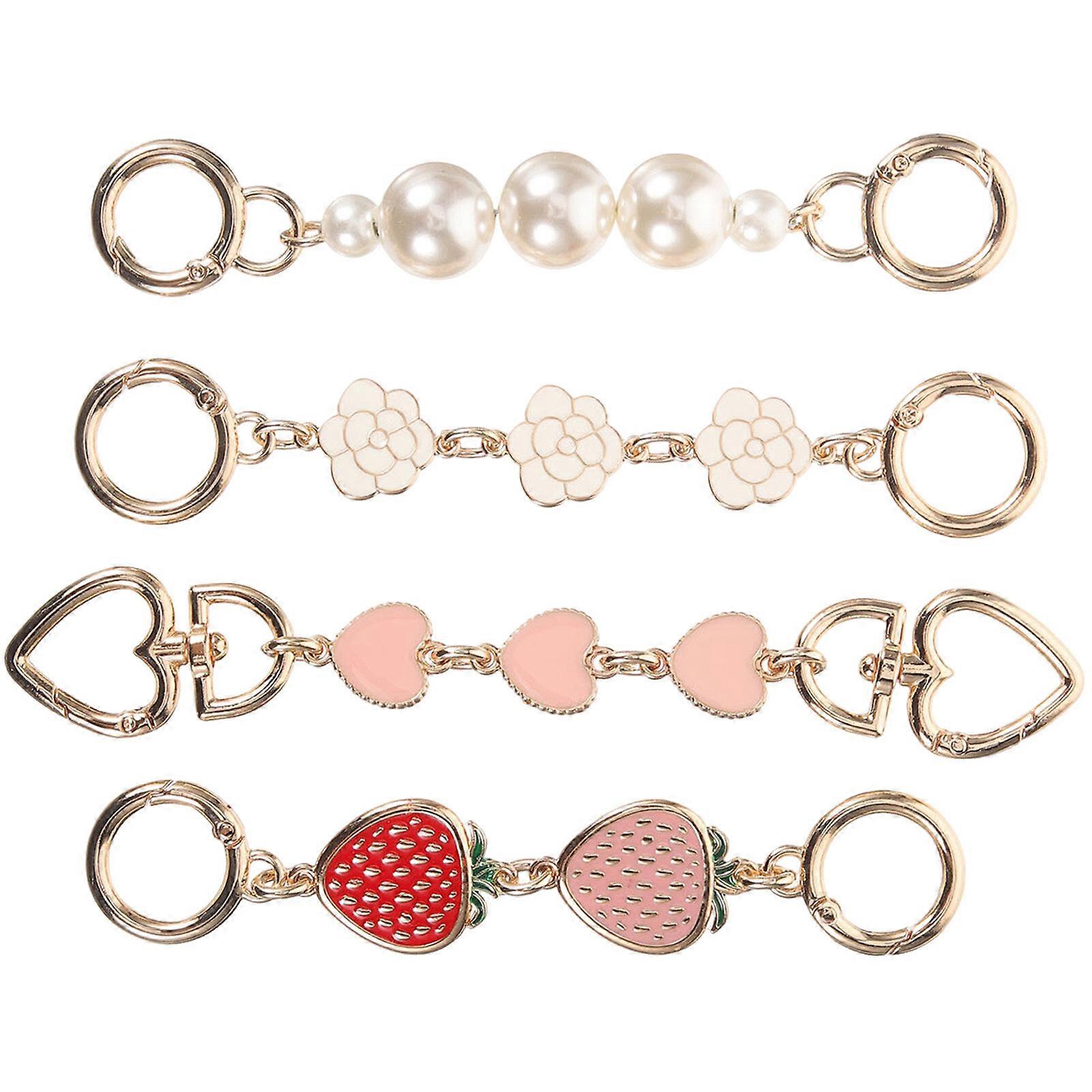 1 Set of Bag Extension Chains Bag Extender Chains Crossbody Purse Extension Chain Straps