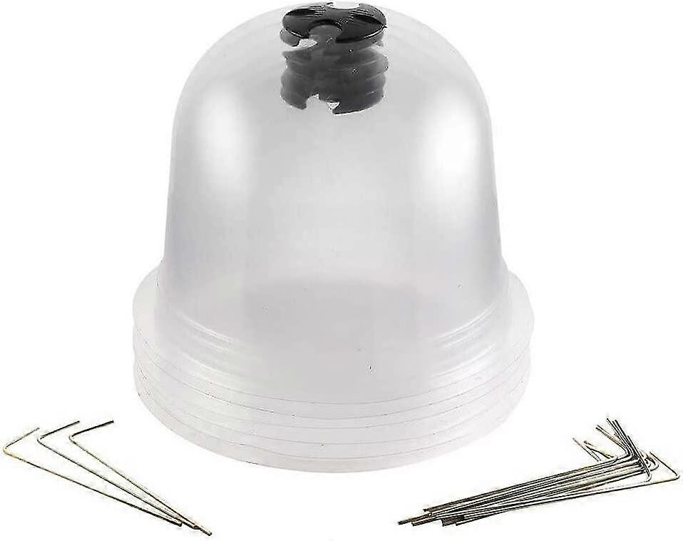 Plastic saladehoezen - Set van 6 -